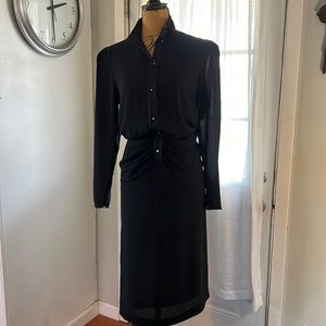 Vintage Parigi black dress. 8
